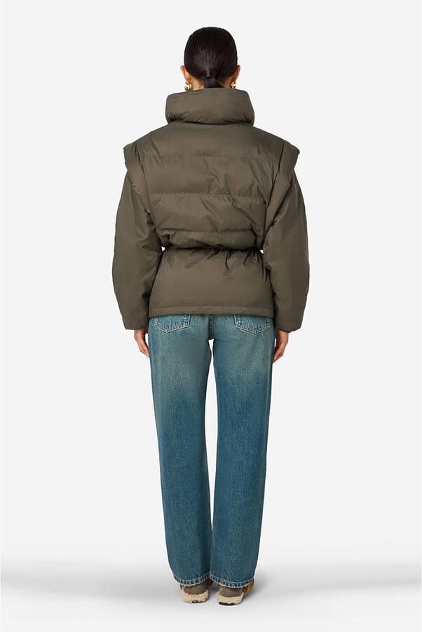 IBANA bodywarmer donkergroen - Foto 3