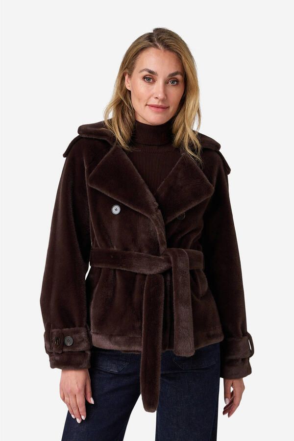 IBANA Dames Jassen Cristel Bruin - Foto 7