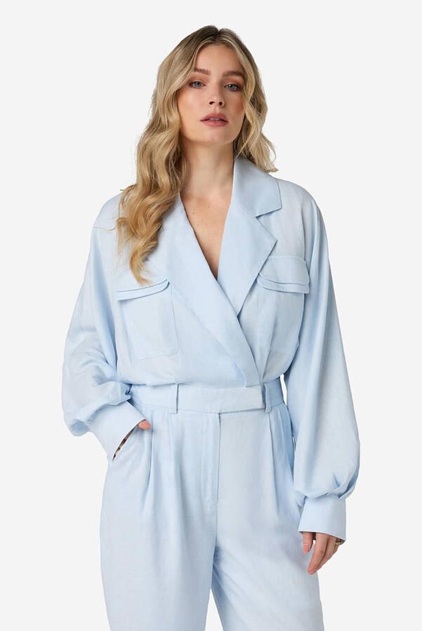 IBANA Dames Jumpsuits Ocea Lichtblauw - Foto 5