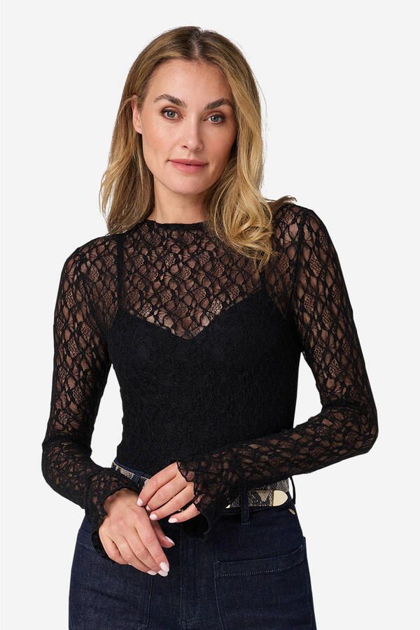 IBANA Dames Tops & T-shirts Taola Zwart - Foto 7