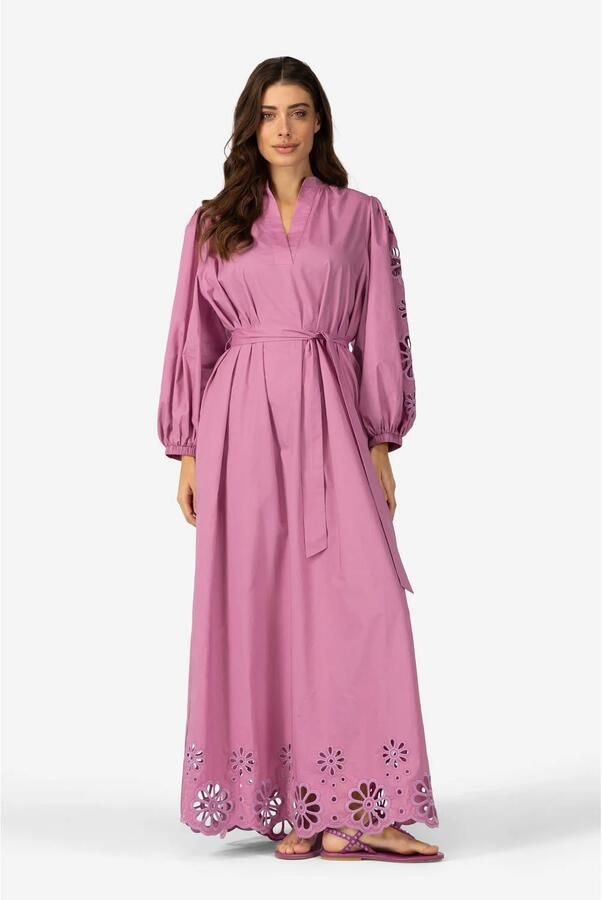 IBANA Dames Jurken Diviana Long Lila - Foto 7