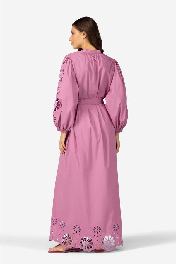 IBANA Dames Jurken Diviana Long Lila - Foto 5