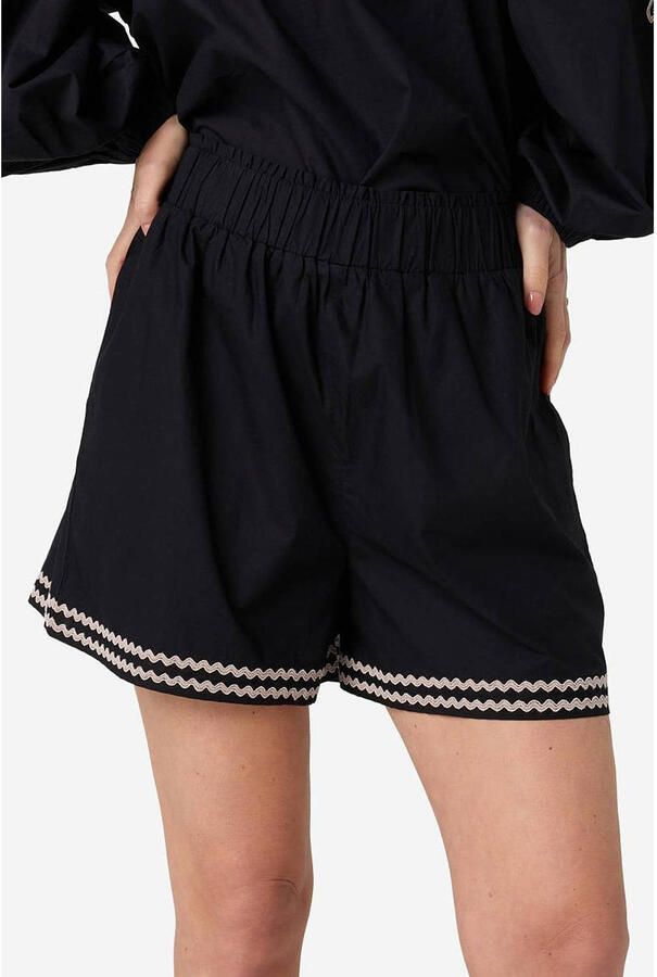 IBANA regular waist casual short zwart