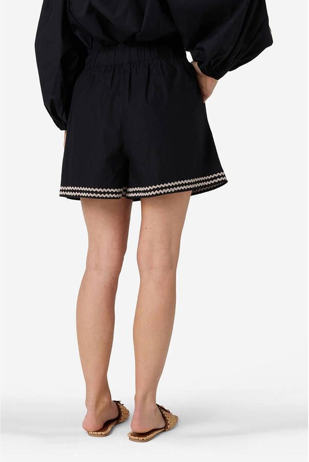 IBANA regular waist casual short zwart - Foto 2