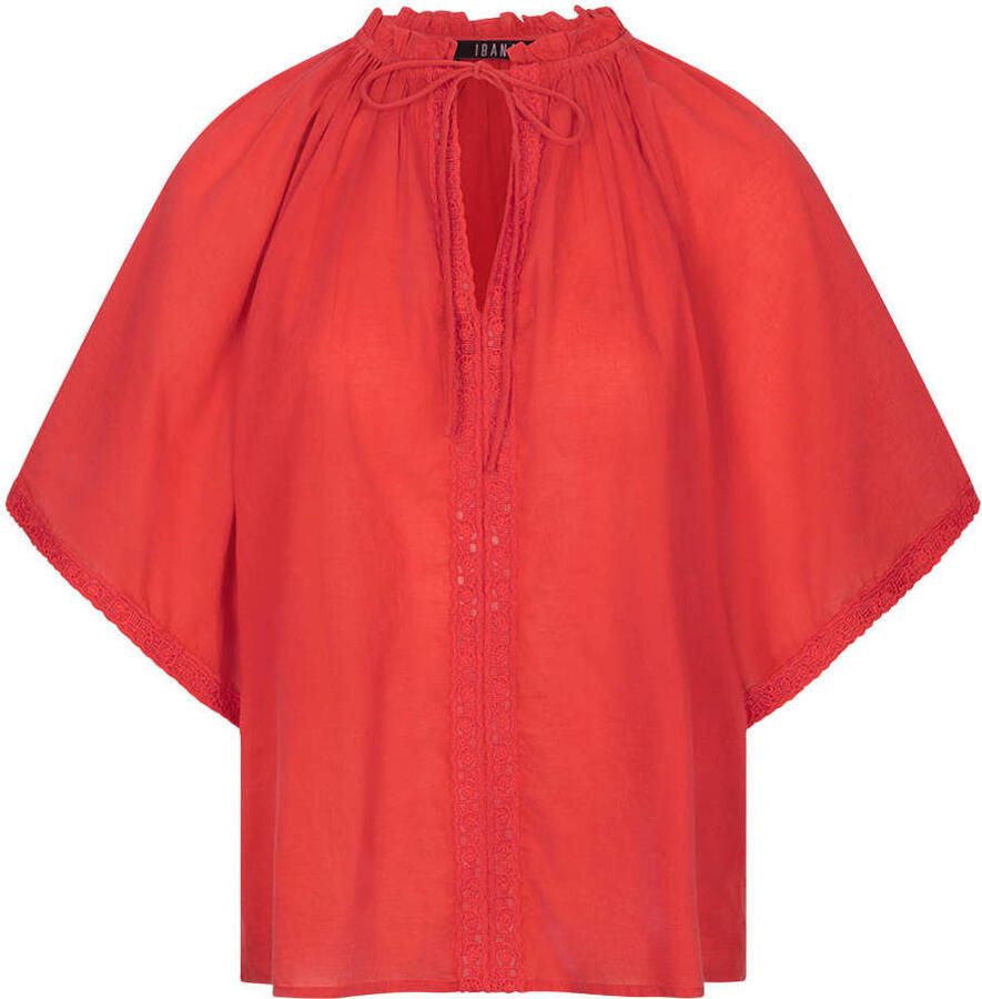 IBANA top rood broderie - Foto 2