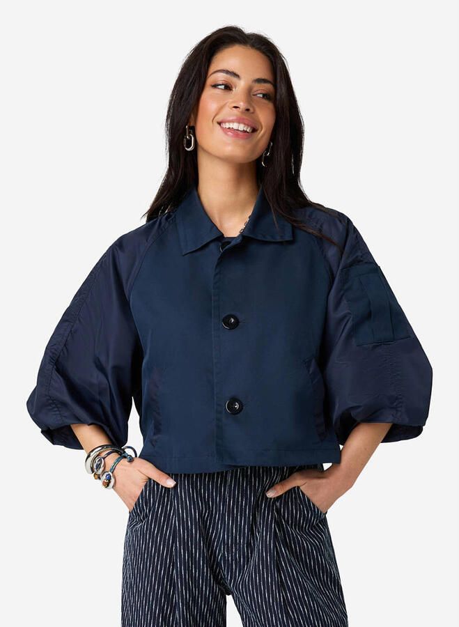 IBANA tussenjas donkerblauw