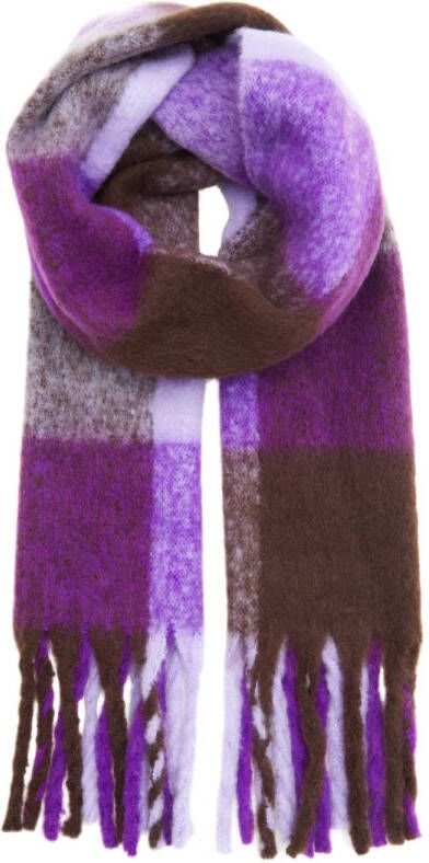 Ichi Amaranth Purple Sjaal | Freewear Purple Dames