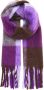 Ichi Amaranth Purple Sjaal | Freewear Purple Dames - Thumbnail 1
