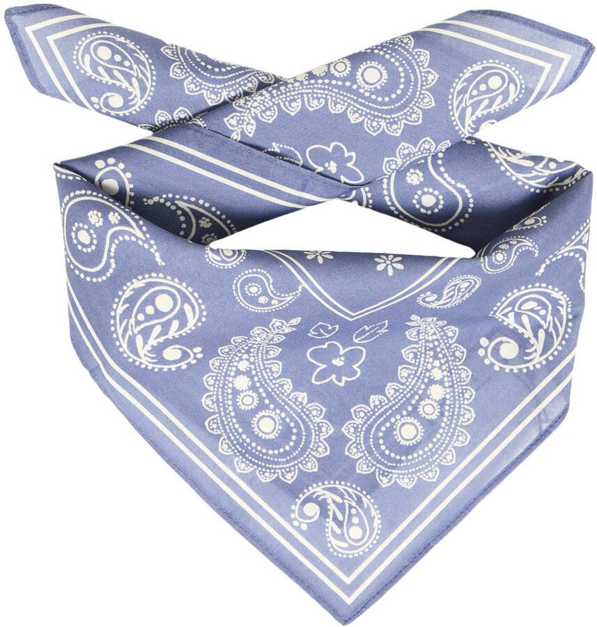 ICHI bandana IAELOUISE blauw