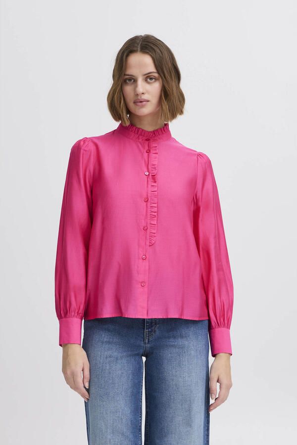 ICHI blouse roze