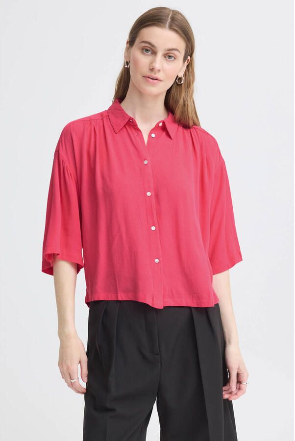 ICHI blouse roze