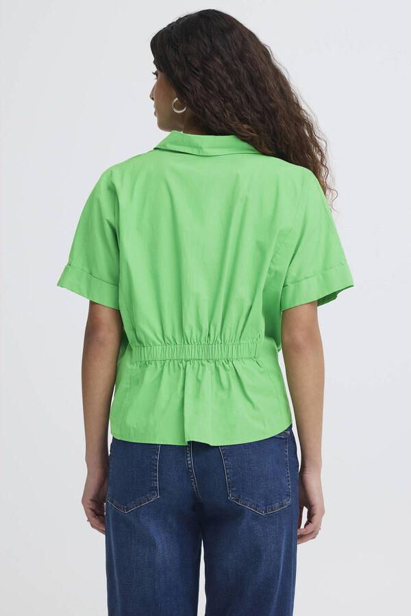 ICHI blousetop groen - Foto 2