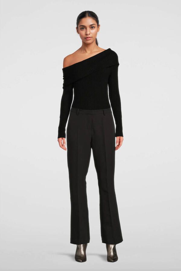 ICHI bootcut pantalon IHLEXI zwart - Foto 3