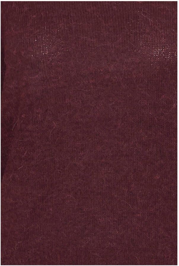 Ichi Regular fit gebreide pullover met alpaca model 'IHKAMARA'