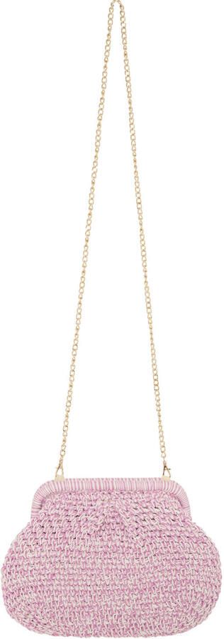 ICHI crossbody tas IAMISSE roze