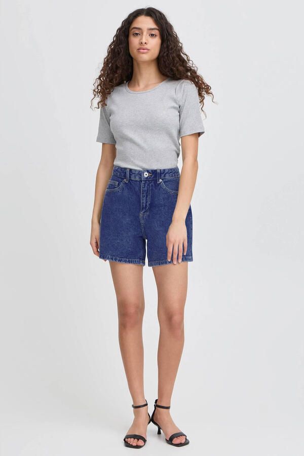 Ichi Korte Broek Short jean femme Aveny - Foto 2