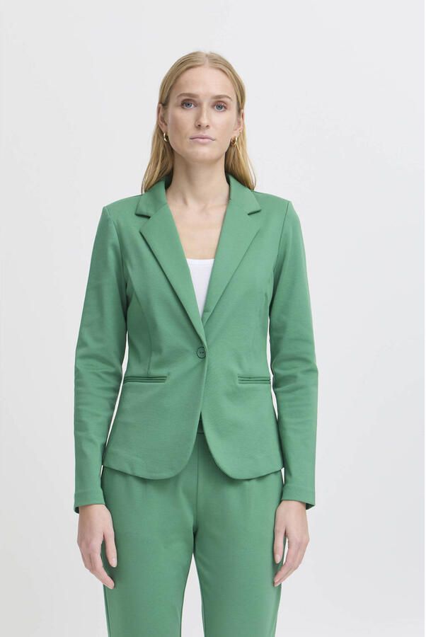 Ichi Slim fit blazer met reverskraag model 'KATE' - Foto 2