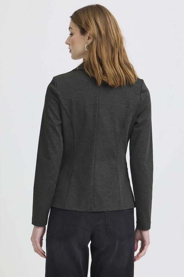 Ichi Dames Blazer Herfst Winter Collectie Gray Dames - Foto 3