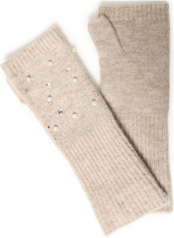 ICHI handschoenen IAMACY beige