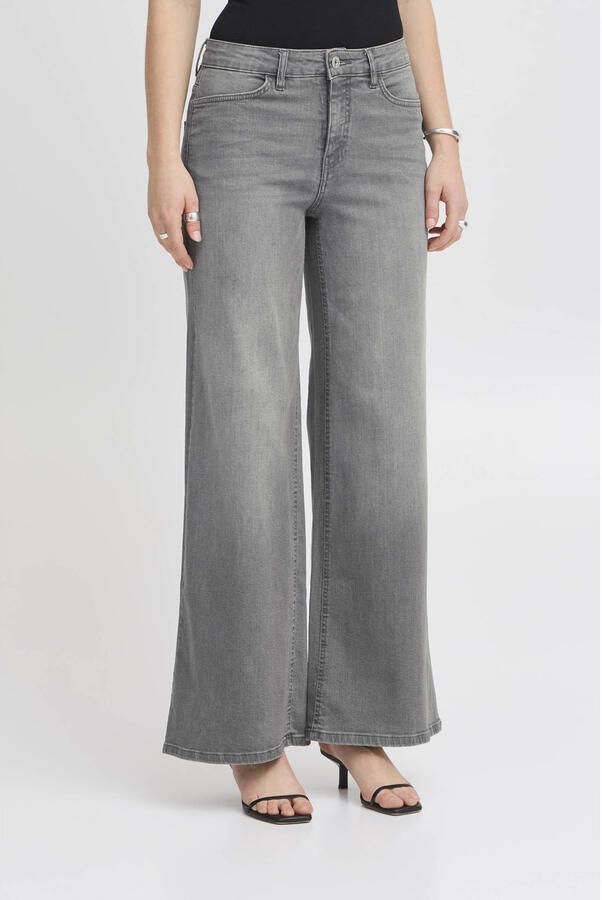 Ichi Bootcut Jeans voor dames Herfst Winter collectie Blue Dames