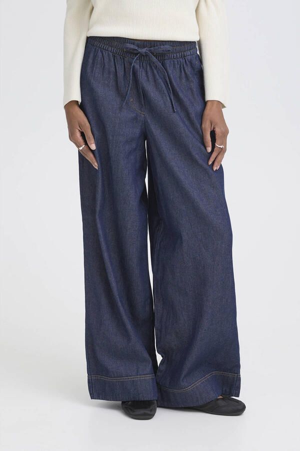 Ichi Regular fit Jeanshemd met overhemdkraag Model 'ARCHER' - Foto 5