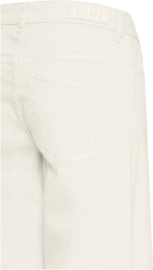 ICHI high waist wide leg jeans ecru - Foto 2