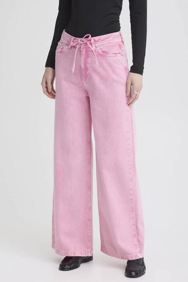 ICHI IHMIJALLA JA high waist wide leg jeans