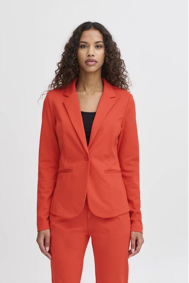 Ichi Blazer met paspelzakken model 'KATE'