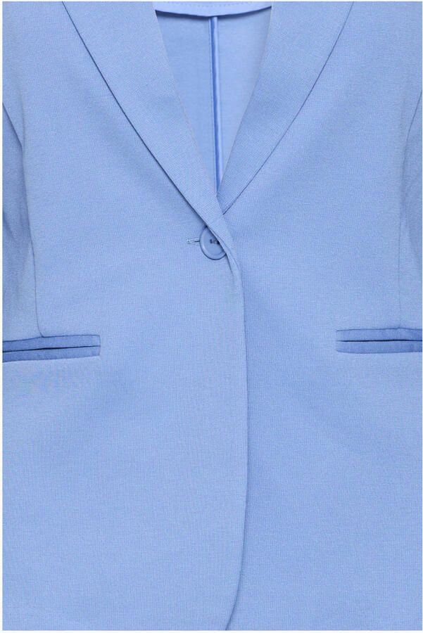 Ichi Blazer met reverskraag en strookzakken model 'KATE'