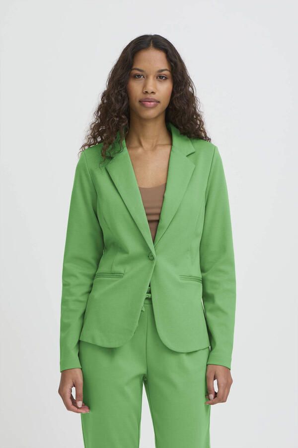 Ichi Regular fit blazer met viscose model 'Kate' - Foto 3
