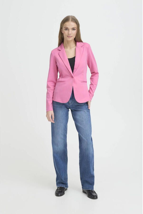 Ichi regular fit blazer met viscose model 'kate' - Foto 2