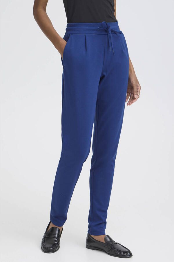 ICHI jersey regular waist casual broek