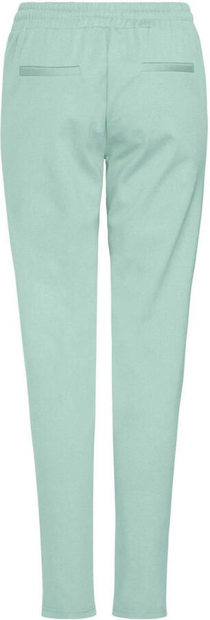 Ichi Slim fit bandplooibroek met elastische band model 'KATE' - Foto 2