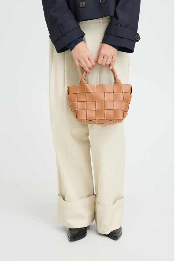 ICHI mini handtas IAANABELL cognac