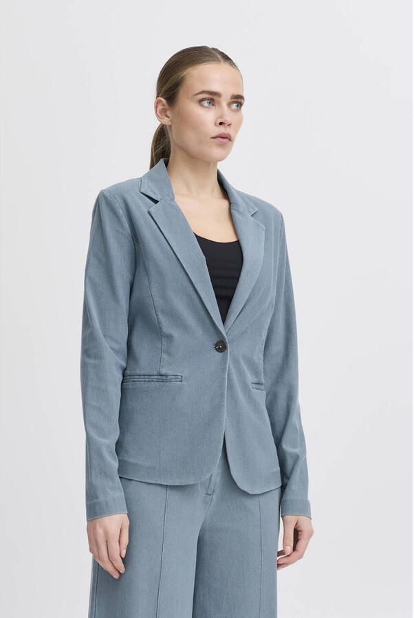Ichi Blazer met paspelzakken model 'KATE' - Foto 3