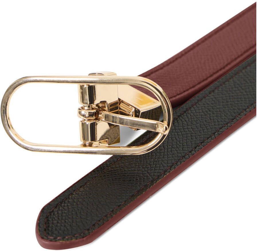 ICHI reversible riem IALUDVIKA rood zwart - Foto 2
