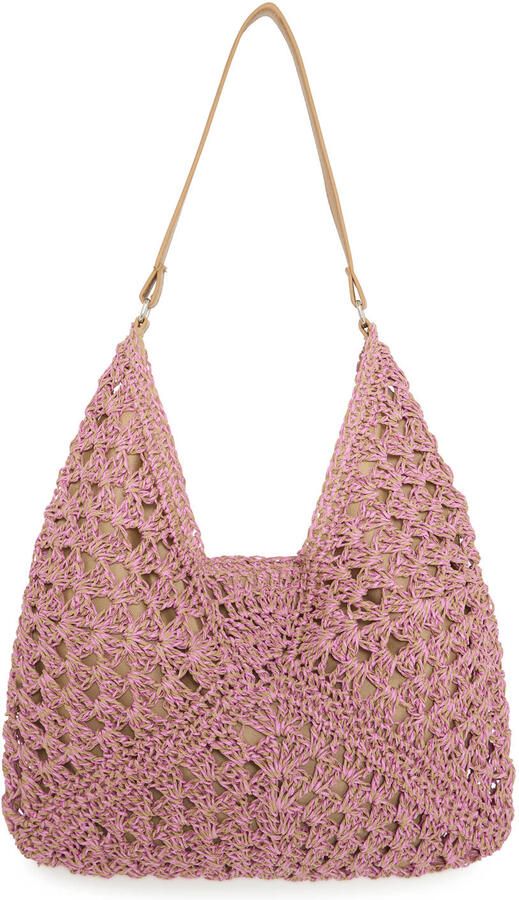 ICHI schoudertas IAMISSE roze