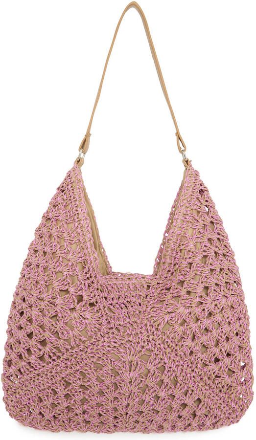 ICHI schoudertas IAMISSE roze - Foto 3