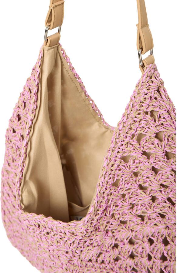 ICHI schoudertas IAMISSE roze - Foto 2
