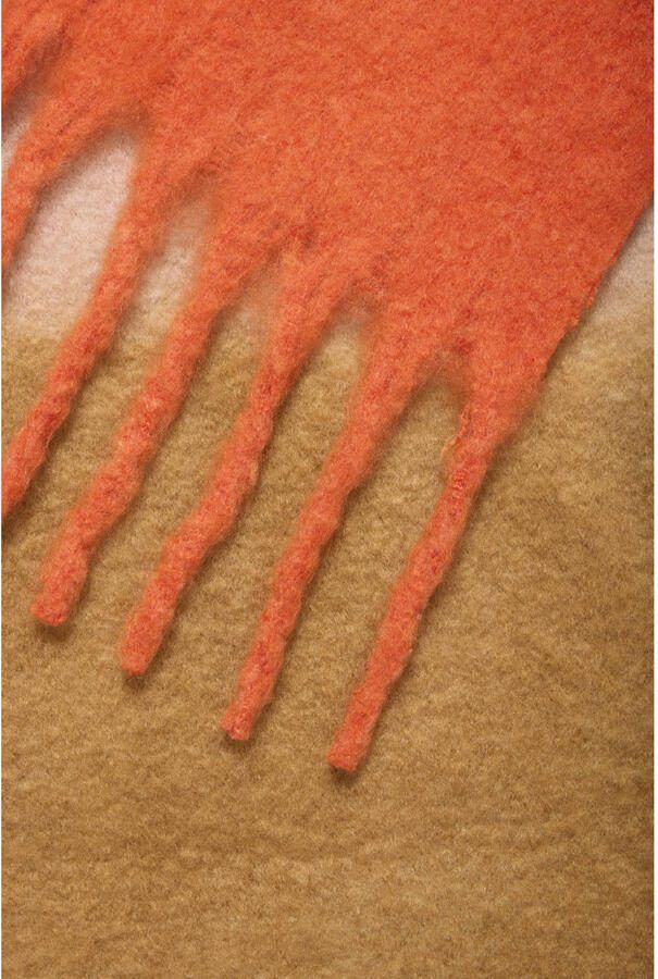 ICHI sjaal IAJULLE oranje - Foto 2