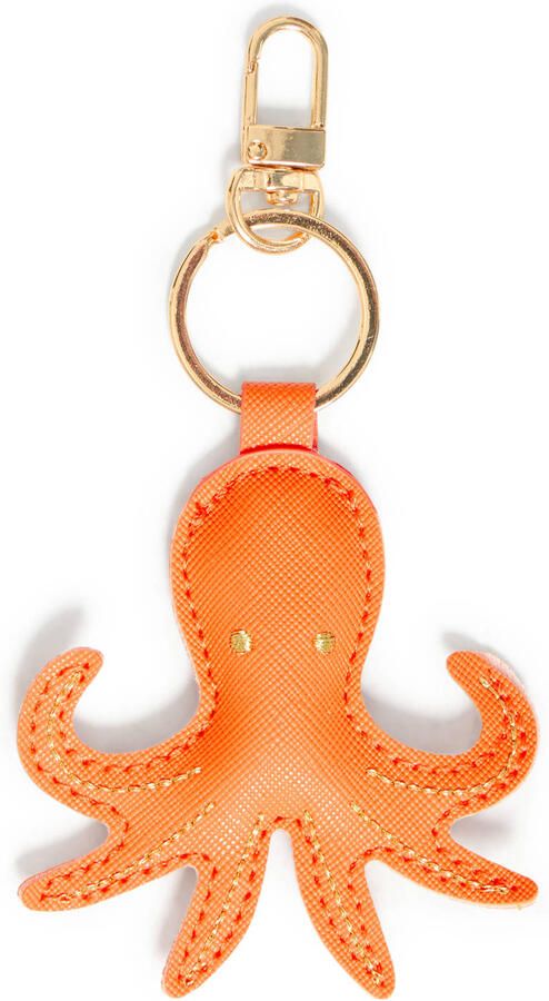 ICHI sleutelhanger IAAMSTERDAM oranje