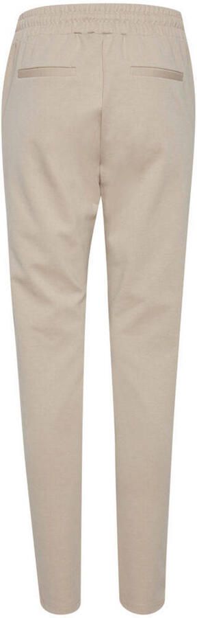 Ichi Beige Lace-Fastening Enkellange Broek Beige Dames - Foto 3