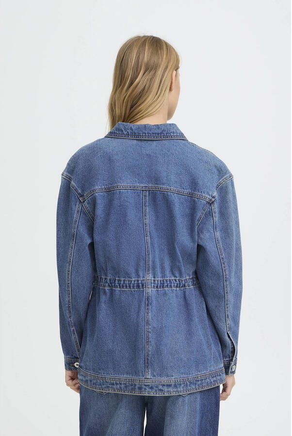 ICHI spijkerjas medium blue denim - Foto 2