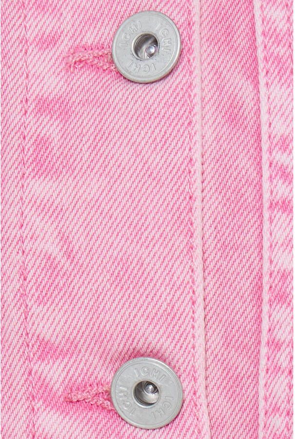 ICHI spijkerjas roze - Foto 2