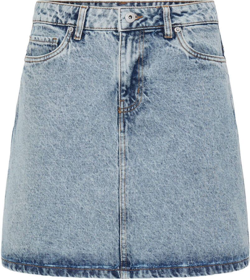 ICHI spijkerrok medium blue denim - Foto 2