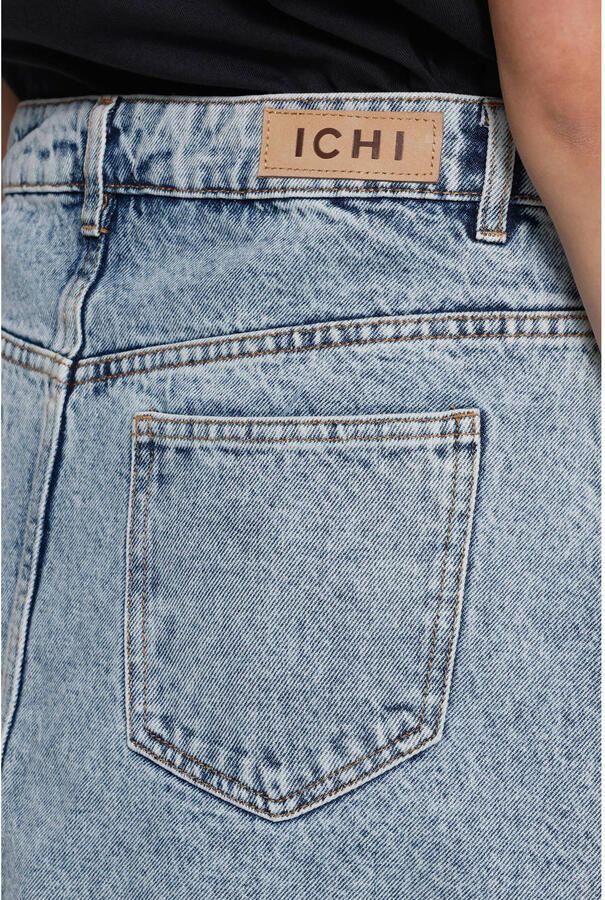 ICHI spijkerrok medium blue denim - Foto 2