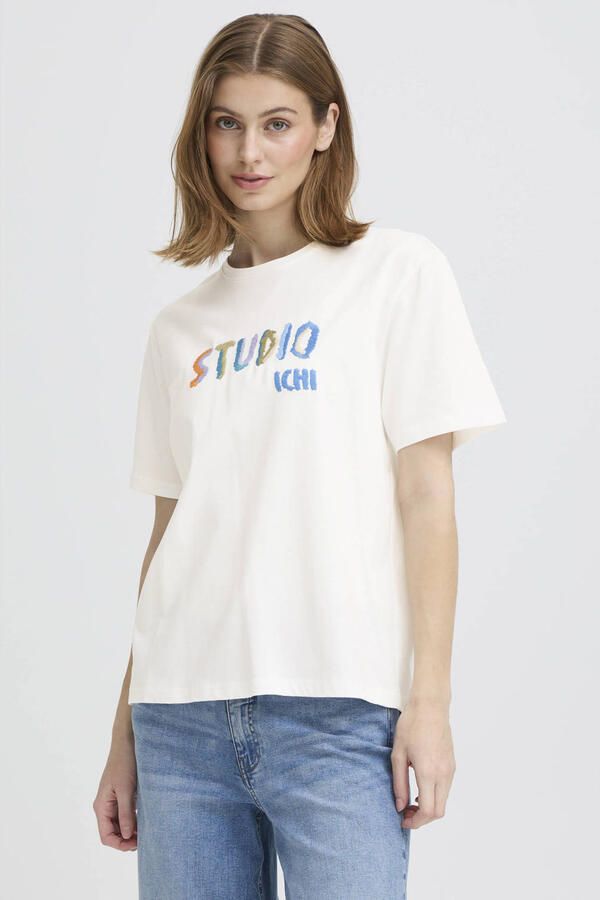 ICHI T-shirt ecru