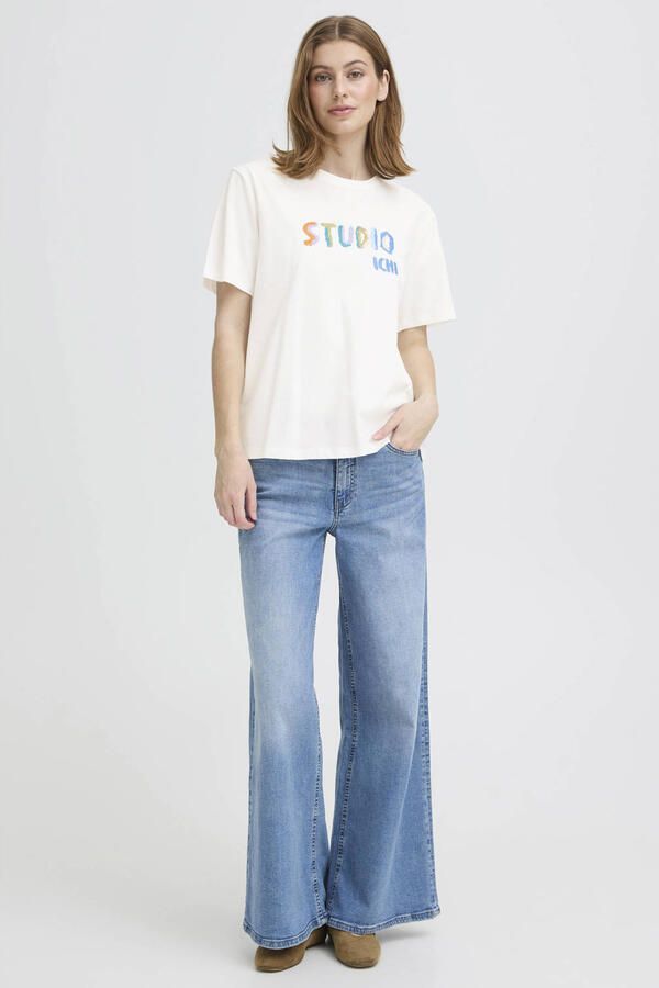 ICHI T-shirt ecru - Foto 2