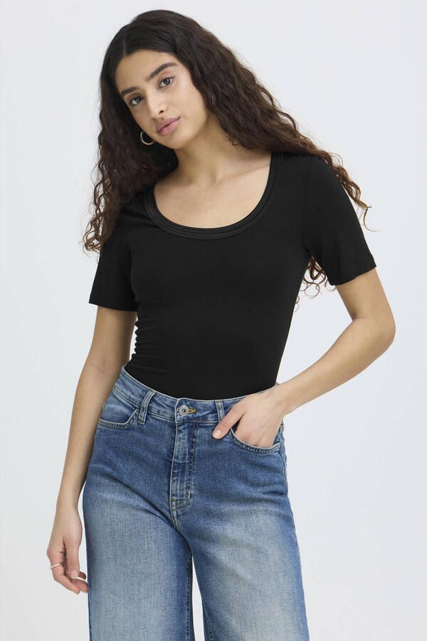 Ichi T-shirt Korte Mouw T-shirt femme Zola - Foto 2