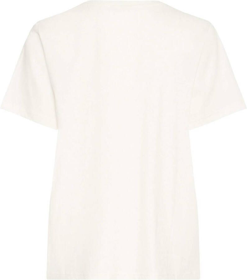 Ichi T-shirt met applicatie model 'NYNNA'